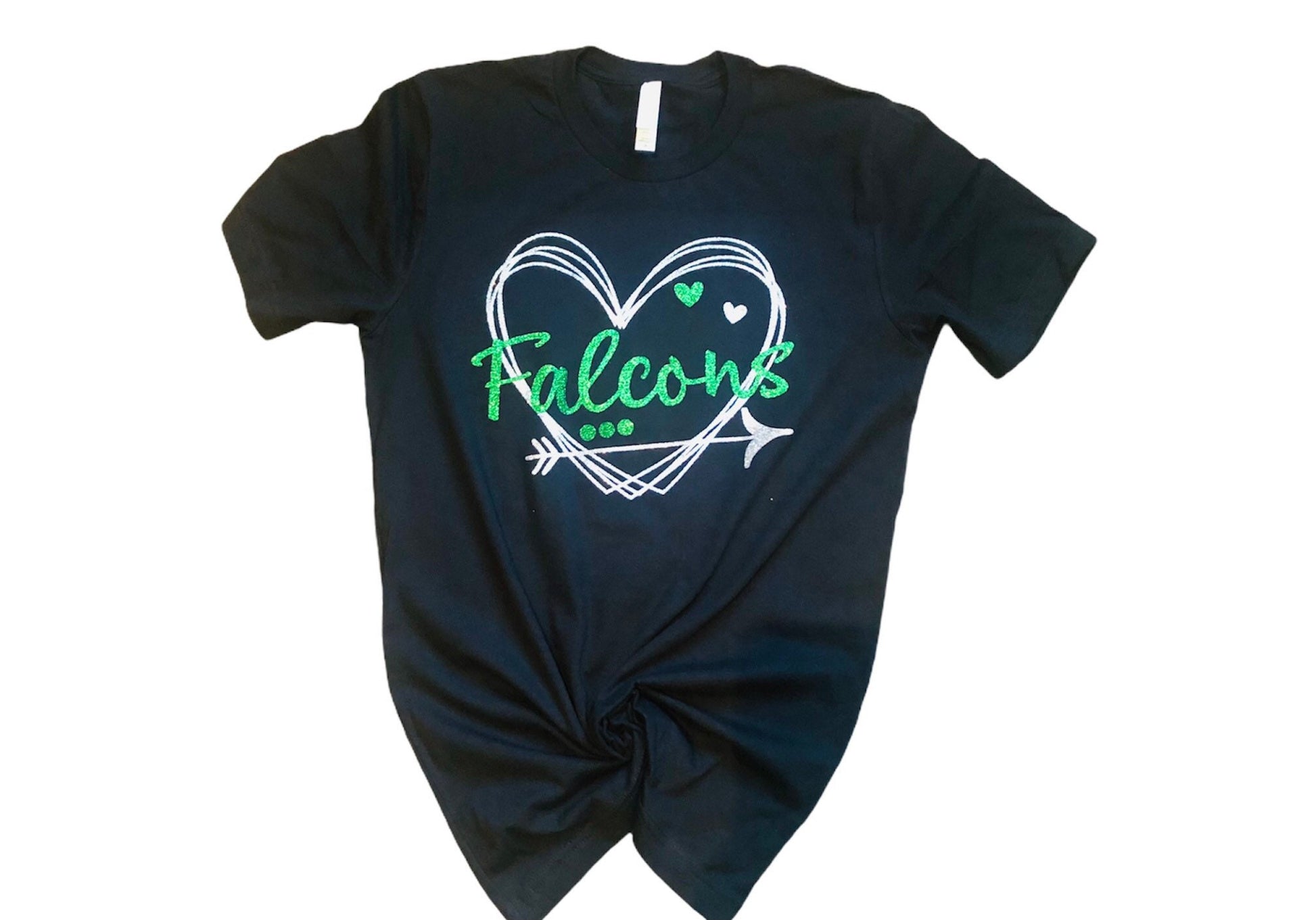 School Spirit Glitter Shirt ~ Personalized - Liv's Boutique