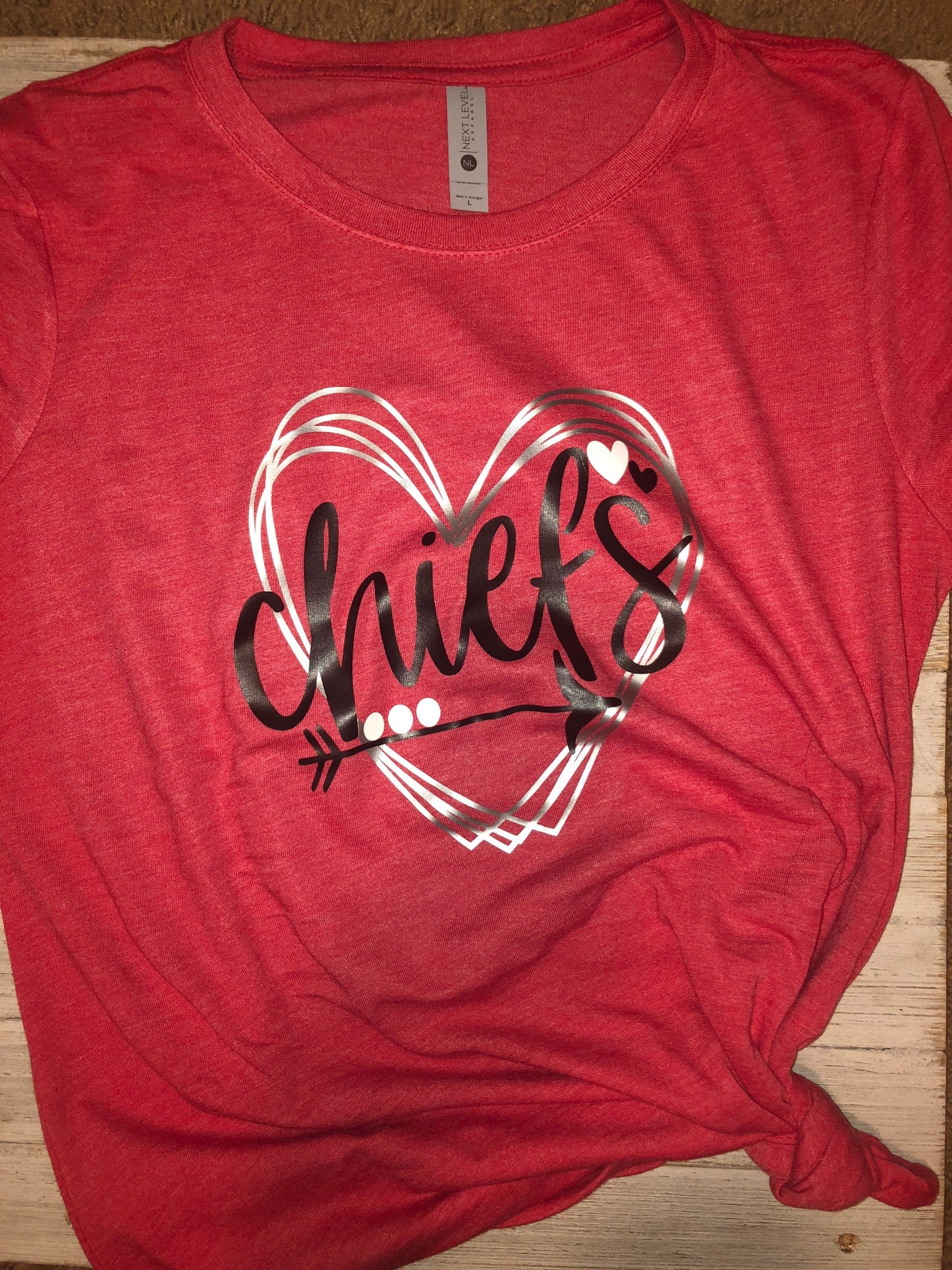School Spirit Glitter Shirt ~ Personalized - Liv's Boutique