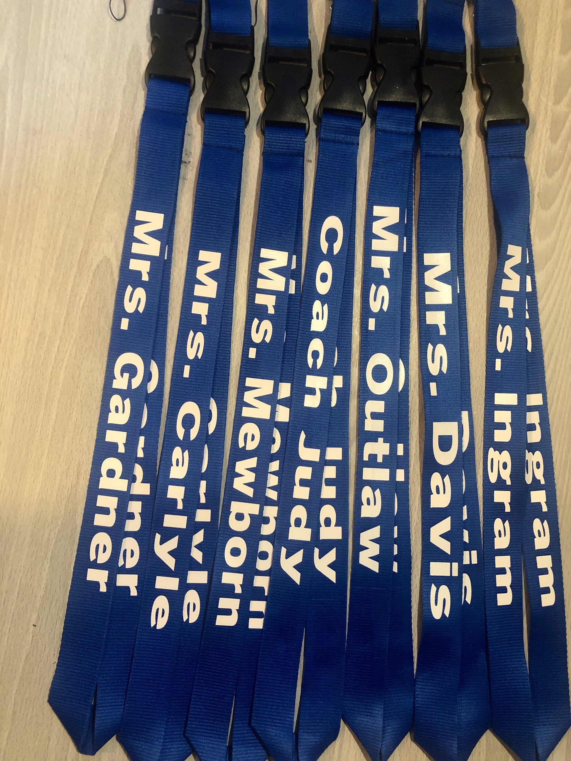 Lanyards ~ Personalized - Liv's Boutique