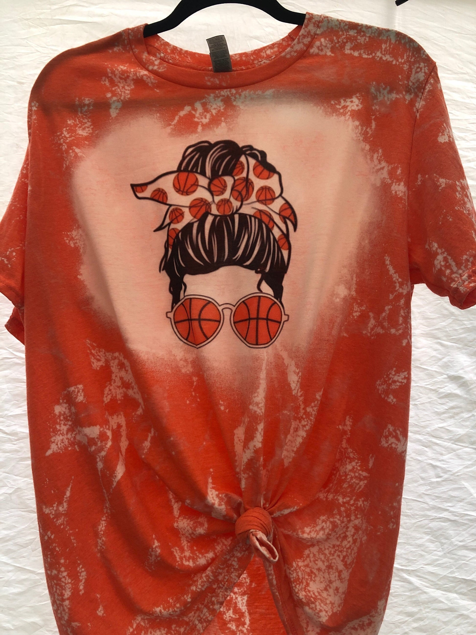 Basketball Mom Messy Bun Shirt - Liv's Boutique