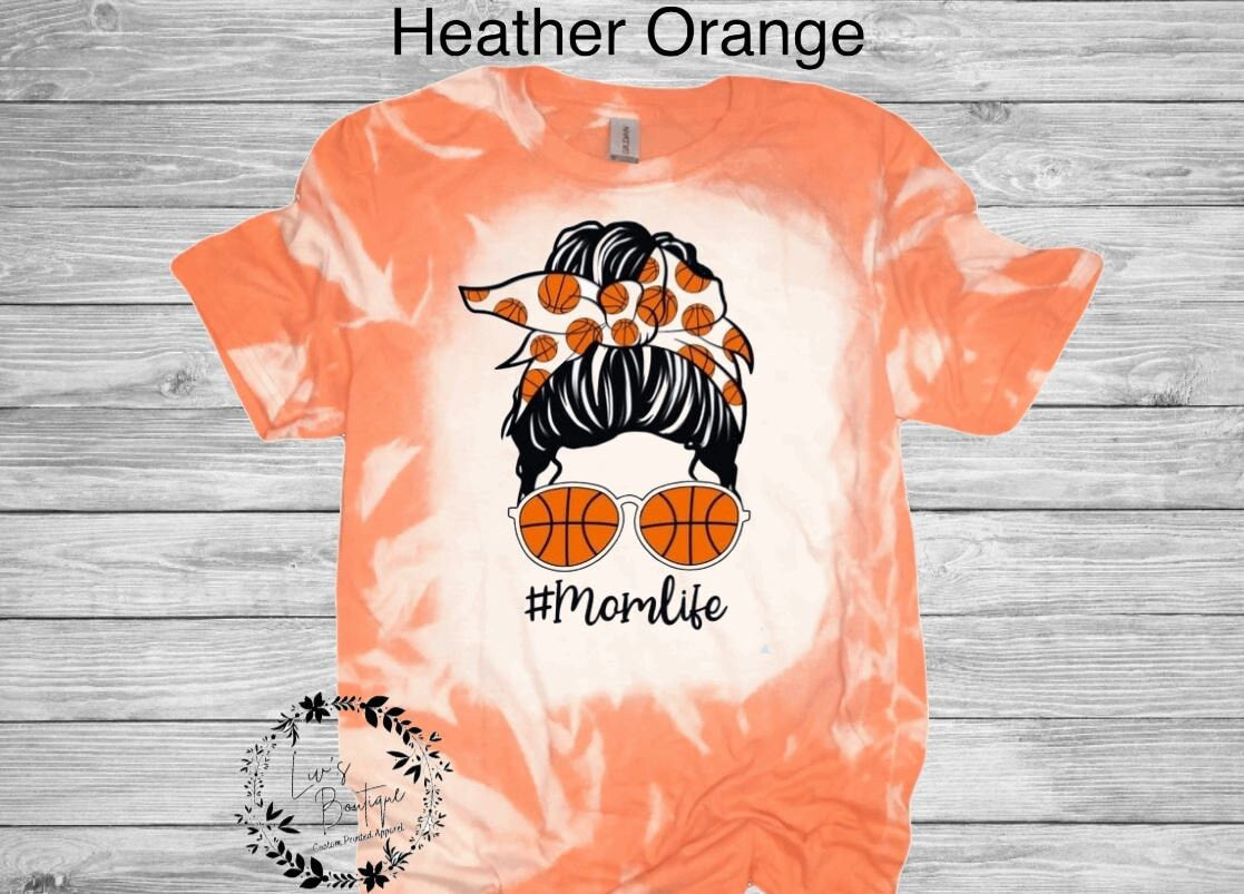 Basketball Mom Messy Bun Shirt - Liv's Boutique