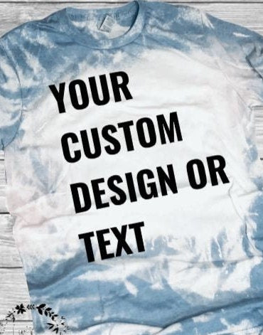 Custom Bleach Long Sleeve Unisex Shirt - Liv's Boutique