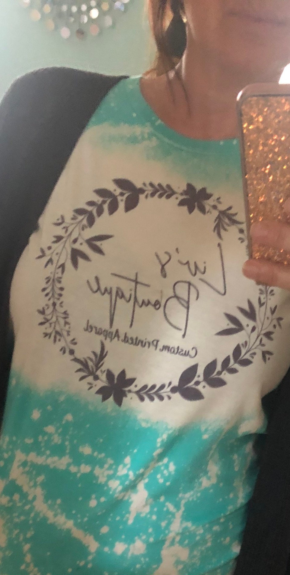 Custom Bleach Long Sleeve Unisex Shirt - Liv's Boutique