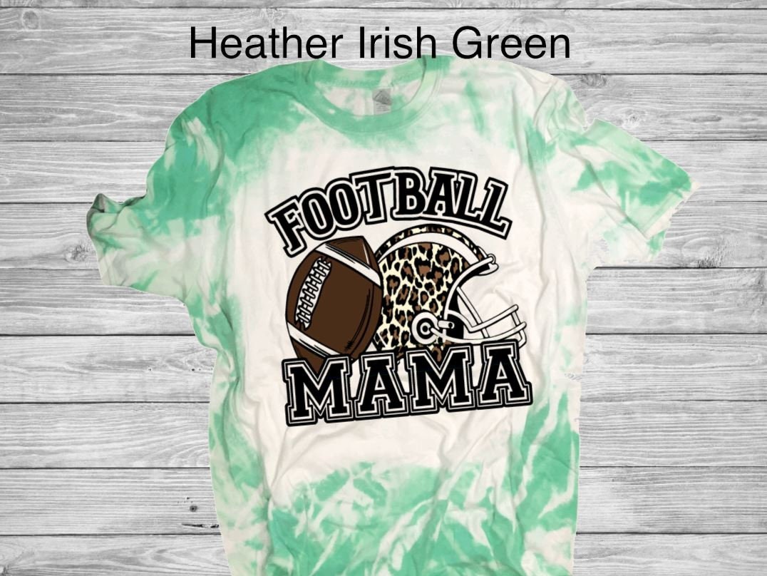 Football Mama Unisex Bleached T-Shirt - Liv's Boutique