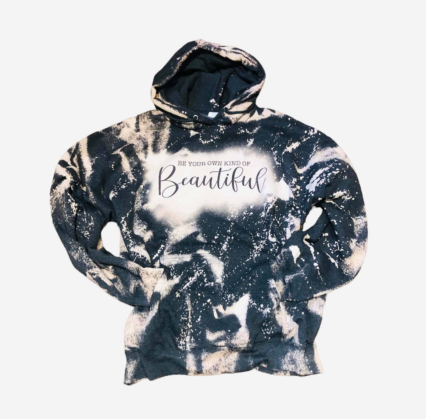 Custom Bleached Hoodie ~ Your Design Here Bleached Sweatshirt - Liv's Boutique