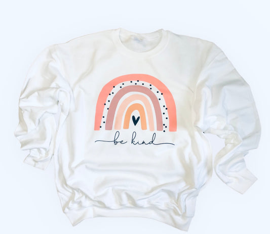 Be kind Rainbow Sweatshirt