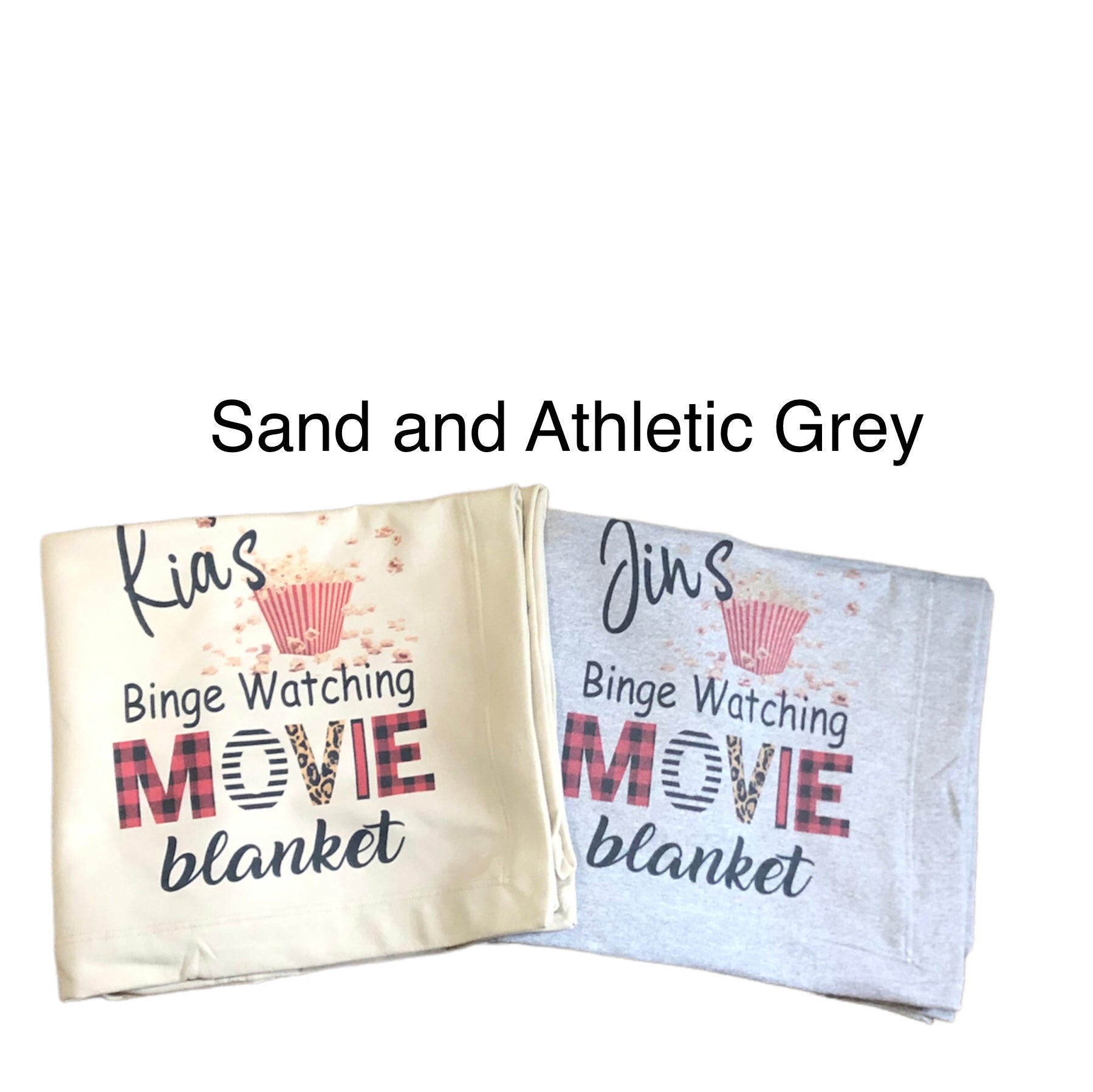 This is my Custom Binge Watching Christmas Blanket - Liv's Boutique