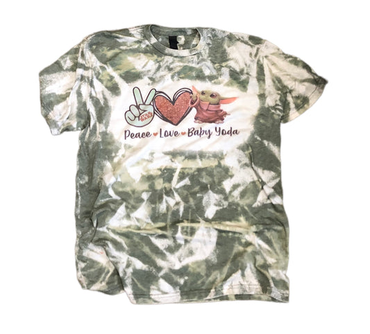 Peace Love Baby Yoda - Liv's Boutique