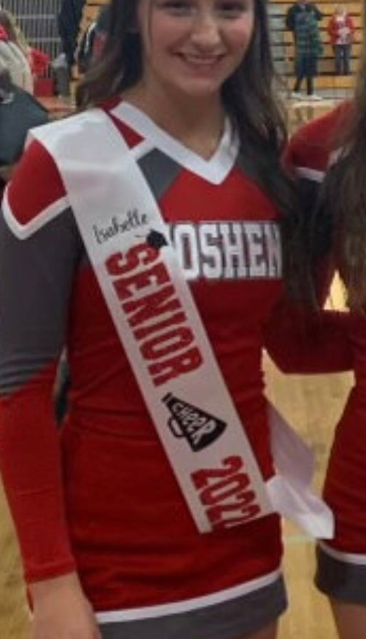 Satin Sash Customized for senior night, graduation and more - Liv's Boutique