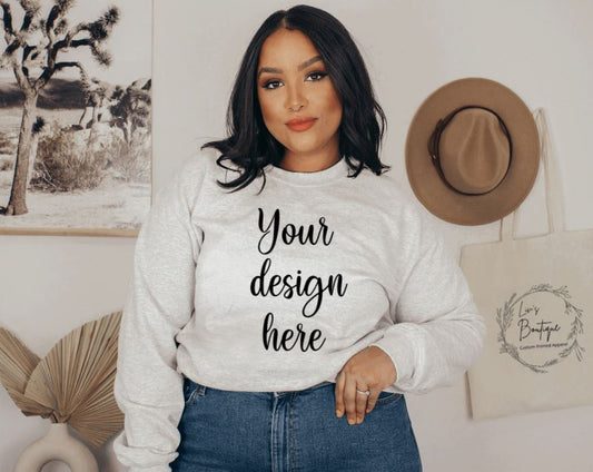 Custom Sweatshirts ~ Your text here - Liv's Boutique